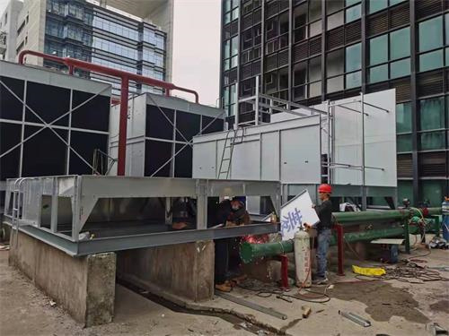 密閉式冷卻塔出水量溫度過高難題可以這樣解決